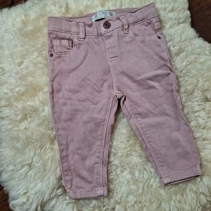 Zara Pink Baby Jeans
